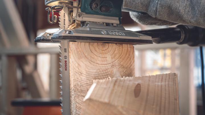 Actual product image Bosch Professional Zubehör PRO Wood precise T1044DP Jigsaw blade, 250 mm, 3 pcs.