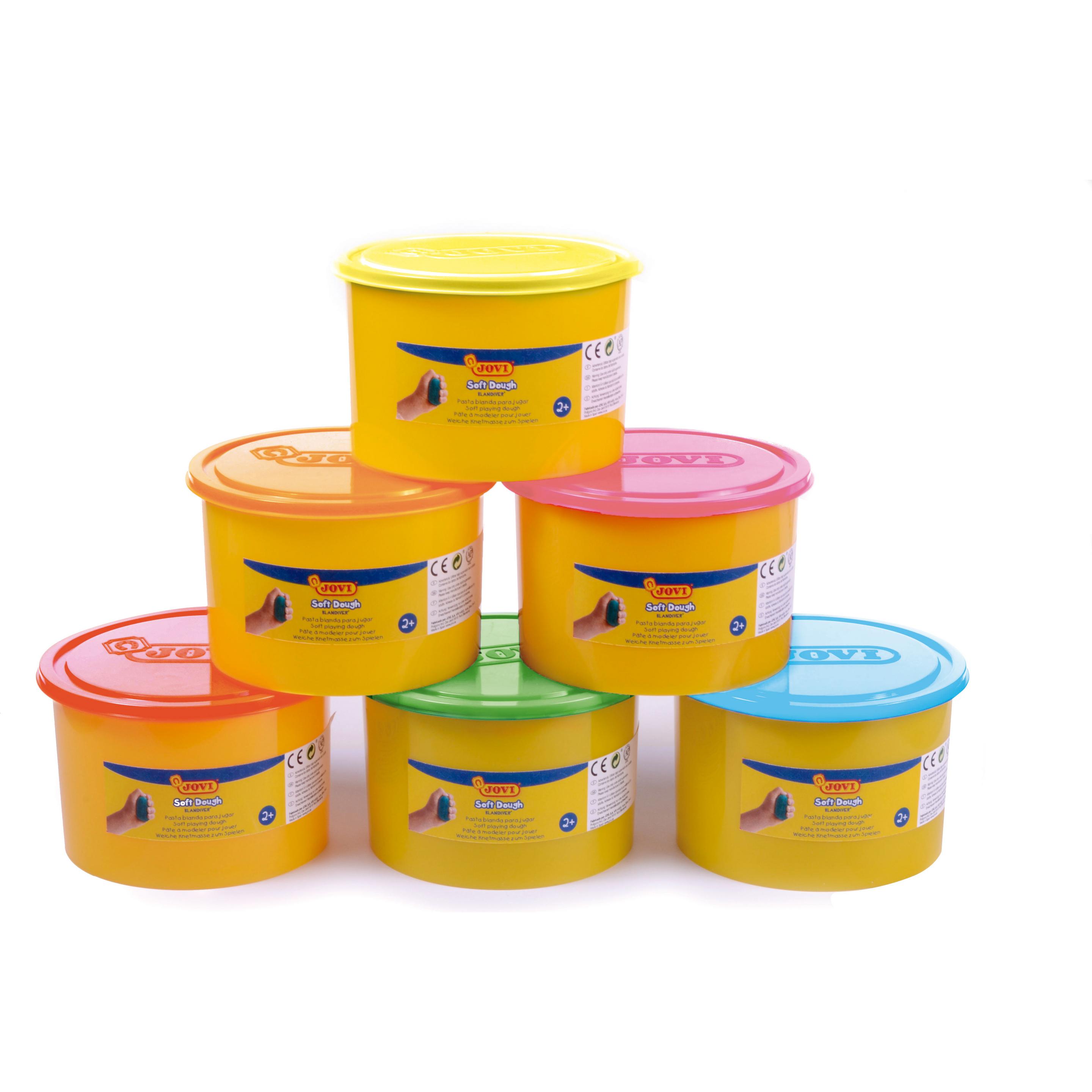 Jovi Knetmasse Soft Dough Blandiver VE=6 Dosen a 460g