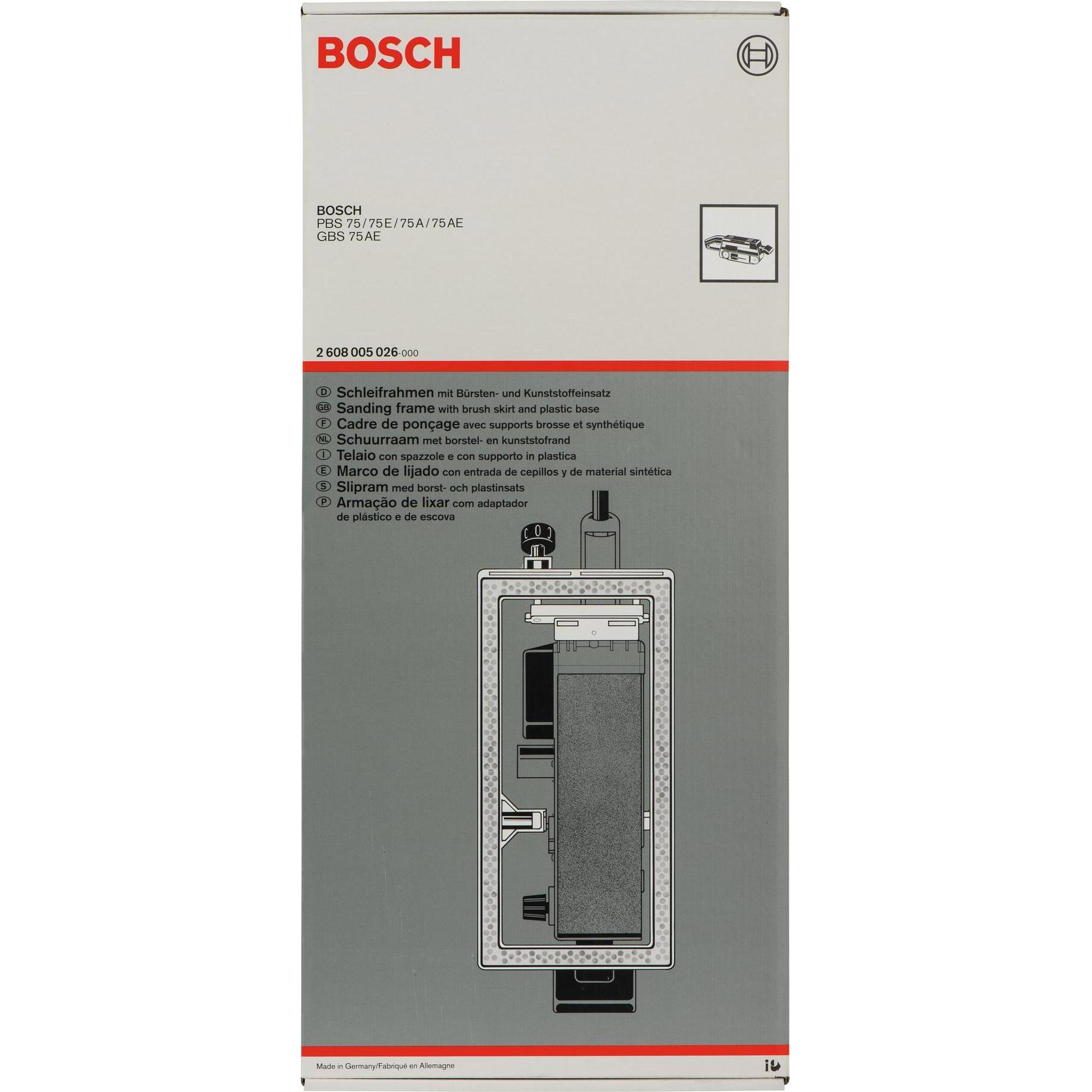Thumbnail - Bosch Professional Zubehör, Schleifmittel, Schleifrahmen für PBS 75 A/AE, GBS 75 A/AE