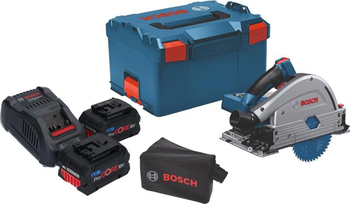 Actual product image Bosch Professional Bosch GKT 18V-52 GC Professional cordless plunge-cut saw 18 V 140 mm BITURBO Brushless + 2x ProCore