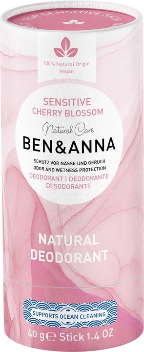 Ben & Anna Sensitive Cherry Blossom 40gr. (Stick)
