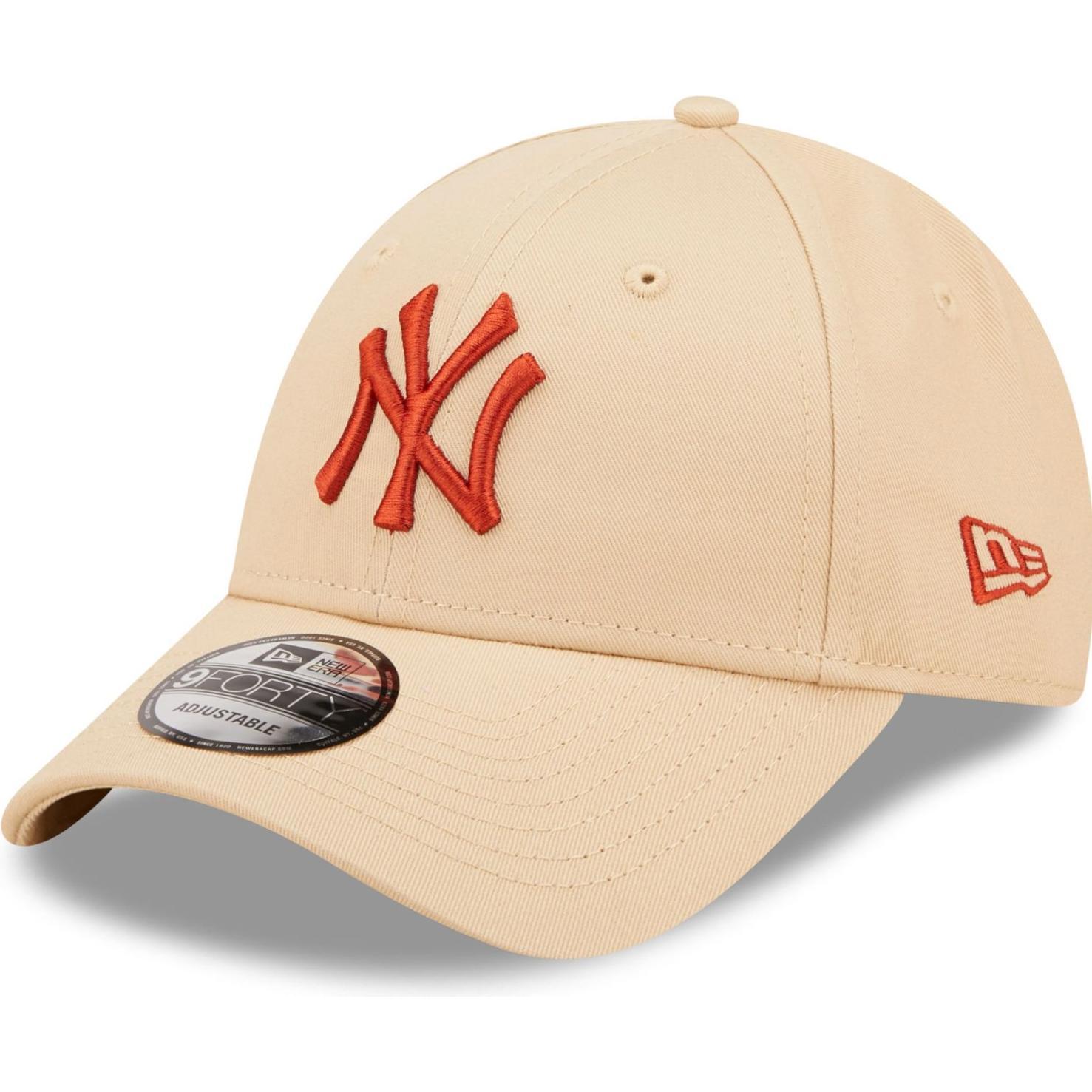 New Era, Herren, Cap, 9Forty Strapback Cap - New York Yankees Beige, Beige