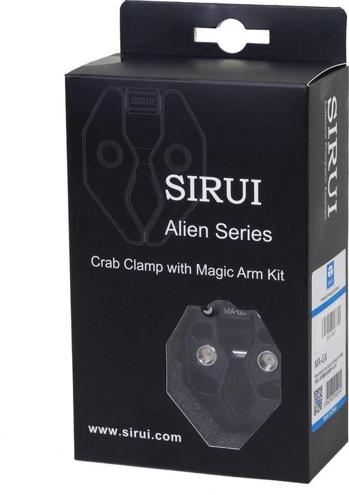Actual product image Sirui Alien Series crab clamp with magic arm (Stand clamp)