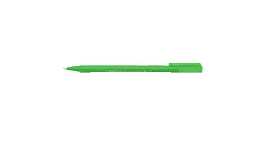Actual product image Staedtler 338 Broadliner triplus yellow green (Light green, 1x)