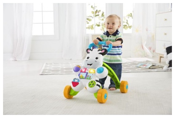 Actual product image Fisher-Price Zebra baby walker