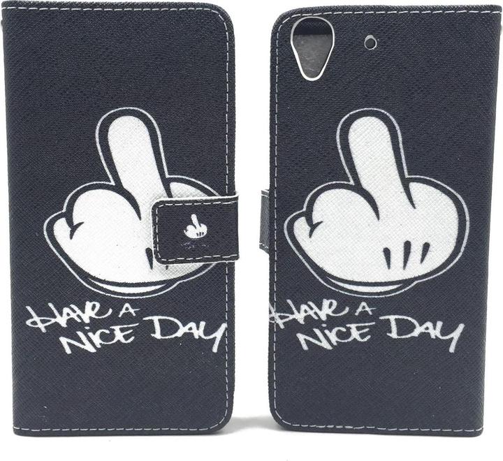 Produktbild König Design Schutz Handy Hülle für Huawei Y6 Case Cover Tasche Wallet Etui Handyhülle Bumper (Huawei Y6)