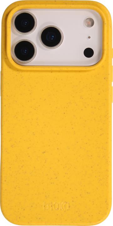 Image du produit Bioka Coque biodégradable et compostable Eco-Friendly jaune (Apple iPhone 17 Pro Max)