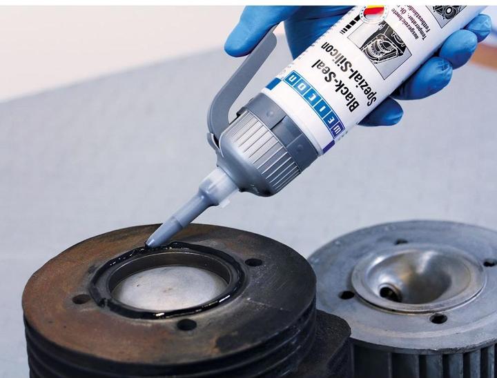 Actual product image Weicon Black Seal Special Silicone Manufacturer's Colour Black 13051200 200 ml (200 ml)