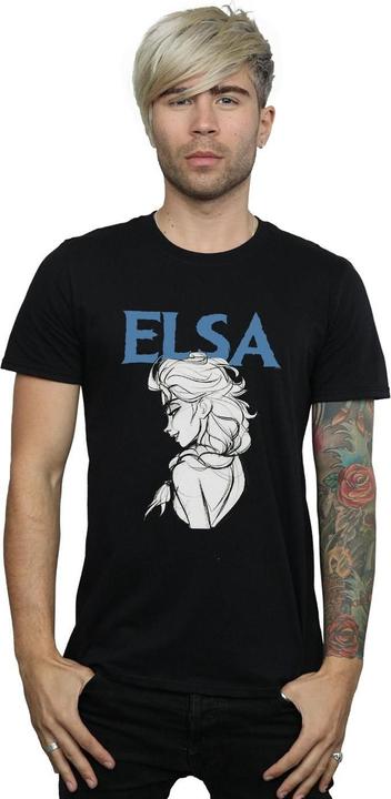 Produktbild Disney Frozen Elsa Profile Sketch TShirt (3XL)