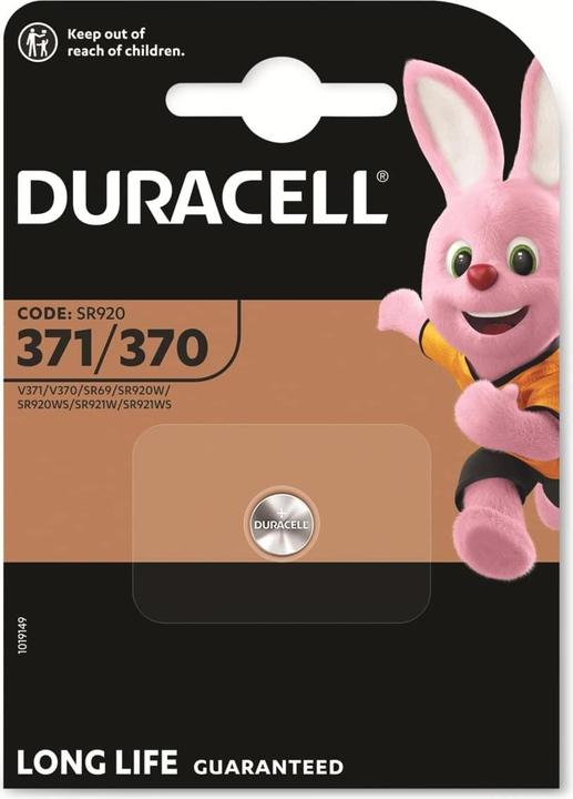 Actual product image Duracell Speciality 371/370 (1 pcs., SR69, 40 mAh)