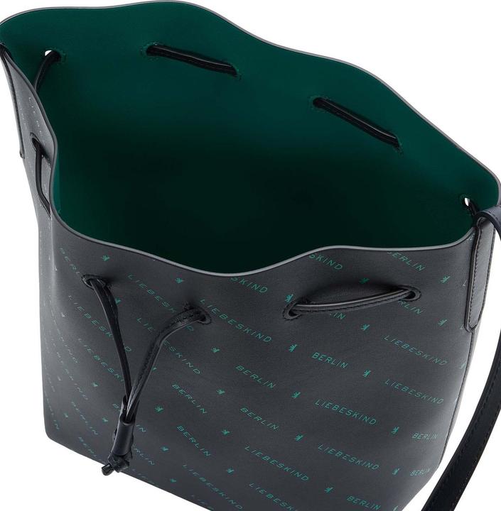 Immagine prodotto Liebeskind Berlin Borsa a secchiello monogramma morbida nappa blu vestito