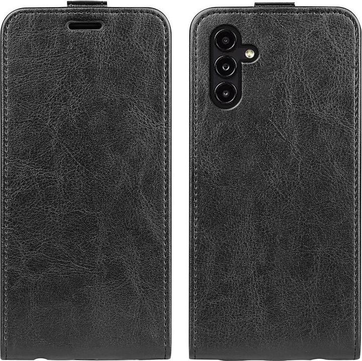 Actual product image Cover-Discount Galaxy A14 - Classic Flip Case vertical black (Samsung Galaxy A14)
