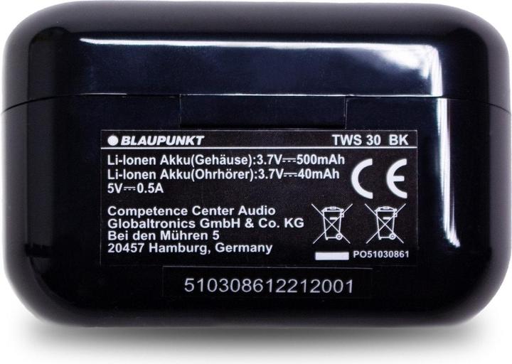 Produktbild Blaupunkt Bluetooth Kopfhörer In Ear mit ANC Geräuschunterdrückung | TWS 30 (ANC, 5 h, Kabellos)