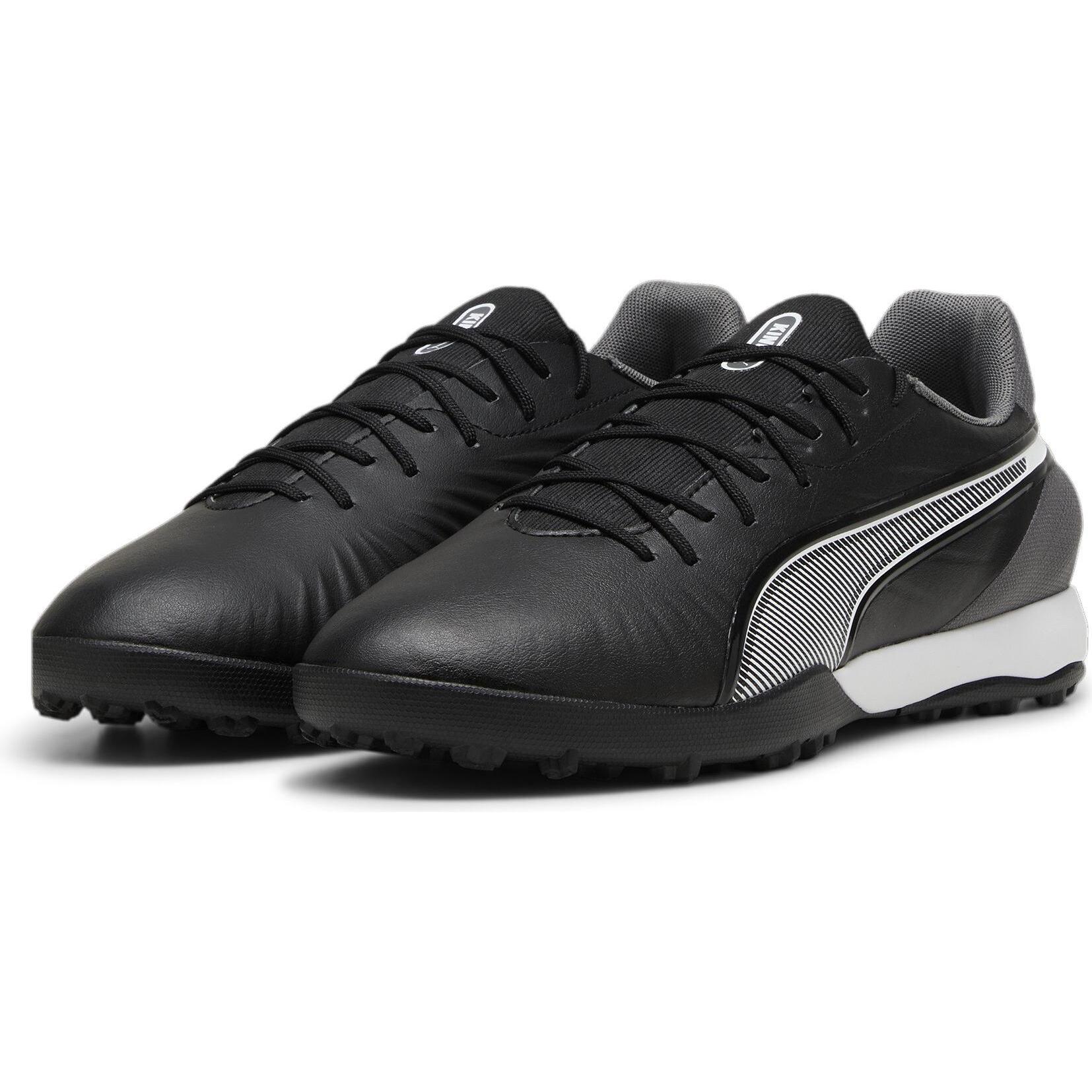 Puma, Herren, Fussballschuhe, King Match Tt (40.5), Schwarz