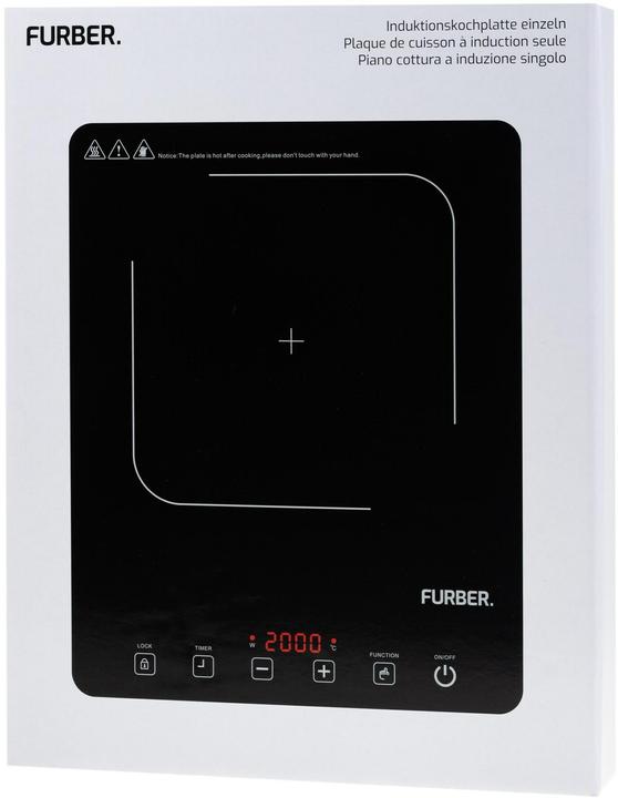 Actual product image Furber Induktionskochplatte