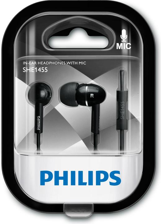 Actual product image Philips SHE1455BK/10 (Cable)