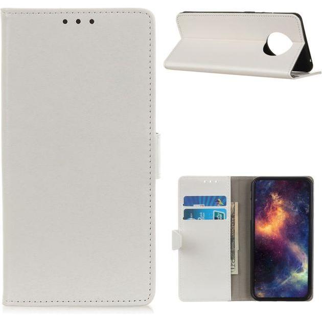 Thumbnail - MU Classic Crazy Horse Leder Bookcover Series (Huawei Mate 40 Pro), Smartphone Hülle, Weiss