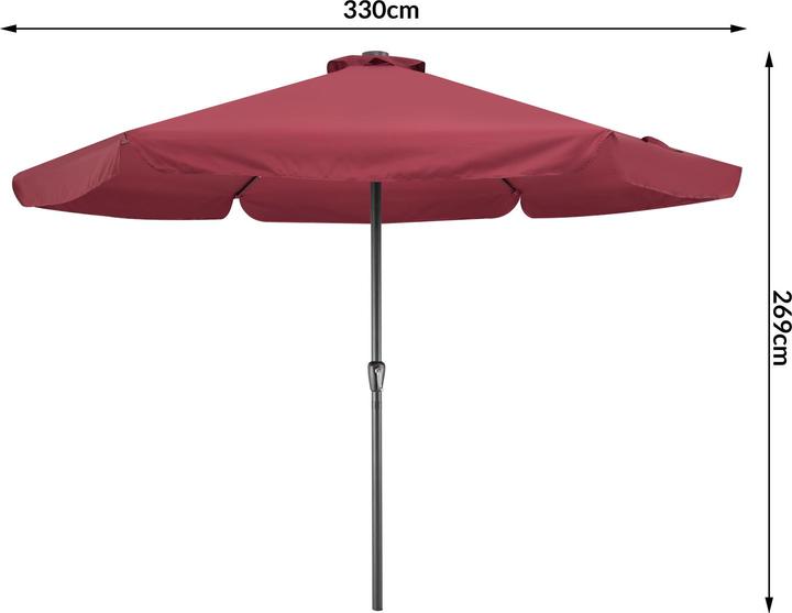 Produktbild Kingsleeve Sonnenschirm (3.30 m)