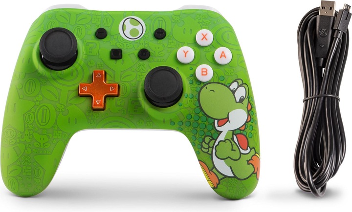 Produktbild PowerA Wired Controller - Yoshi Edition (Switch)