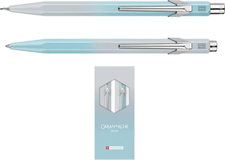 Produktbild Caran d'Ache 849 Set Blue Lagoon Sonderedition (Polarblau, Frostgrau, 2 x)