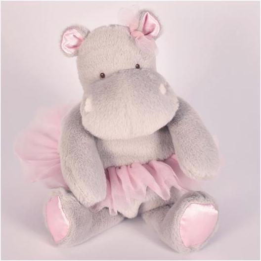 Productafbeelding Doudou et Compagnie Nijlpaard Tutu, grijs 22cm (16 cm)