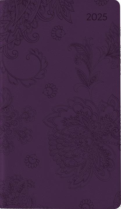 Image du produit Alpha Edition Ladytimer Slim Deluxe Purple 2025 Calendrier de poche, 9x15,6cm, calendrier avec 128 (9 x 16 cm, Allemand)