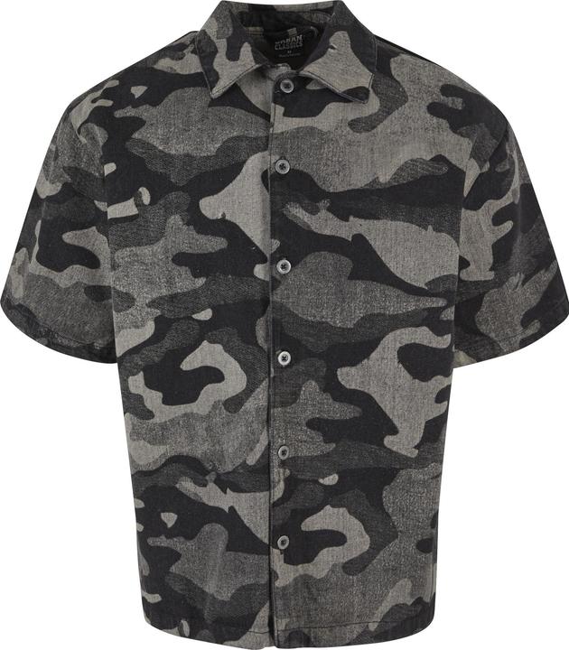 Produktbild Urban Classics Laser Camo Printed Boxy Shirt - 166807 (5XL)