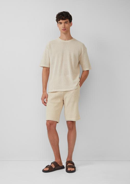 Actual product image S.Oliver Bermuda Häkel-Shorts im Relaxed Fit aus Baumwolle (44)