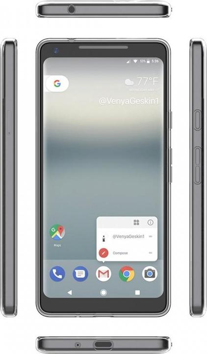 Produktbild Screenguard Google Pixel 2 Flexible TPU Clear Case (Google Pixel 2 XL)