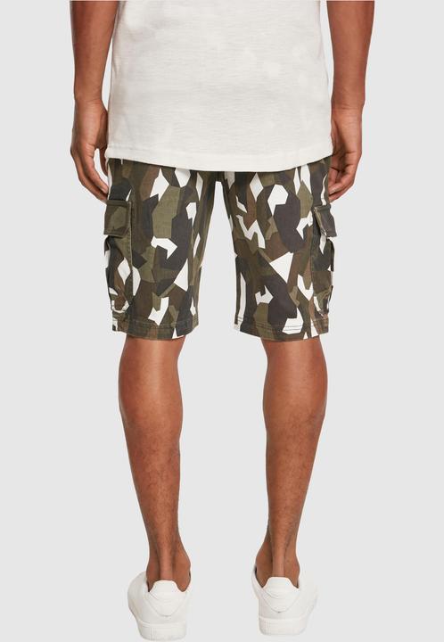 Produktbild Urban Classics Geometric Camo Stretch Twill Cargo Shorts (38)
