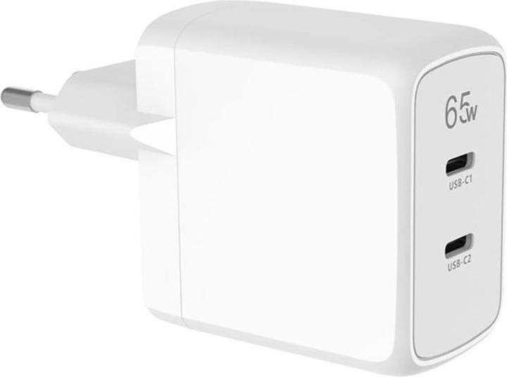 Actual product image Tiger Power Lite Chargeur Secteur Gan 65w 2 USB-C (65 W)