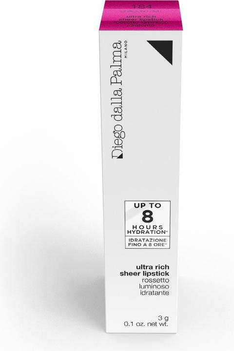 Actual product image Diego dalla Palma Ultra Rich Sheer Lipstick 84 (184 - Dragon Fruit - Bouganvillea)