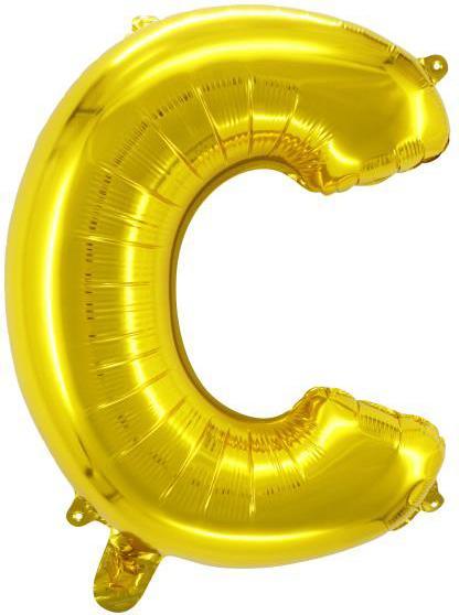Immagine prodotto Palloncino in foil lettere C oro 80cm