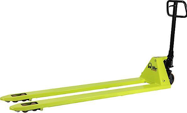 Image du produit Pramac Transpalette, force 3000 kg, vert, longueur fourches 2000 mm.