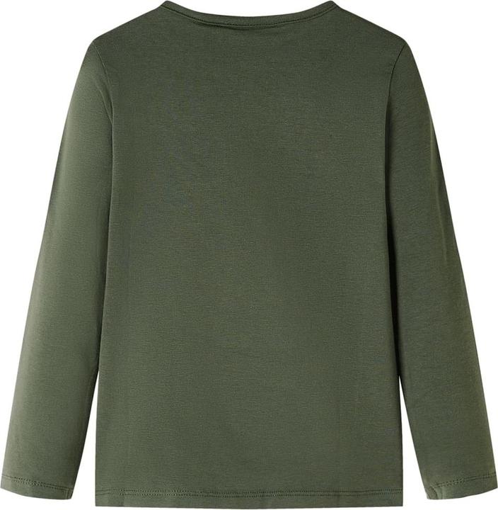Produktbild VidaXL Kinder-Langarmshirt Khaki 92,Material: 95 % Baumwolle. 5 (92)