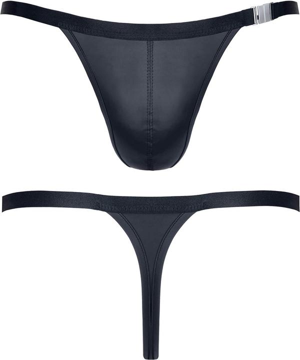 Immagine prodotto Regnes Fetish Planet Perizoma Wetlook con pelle (L)