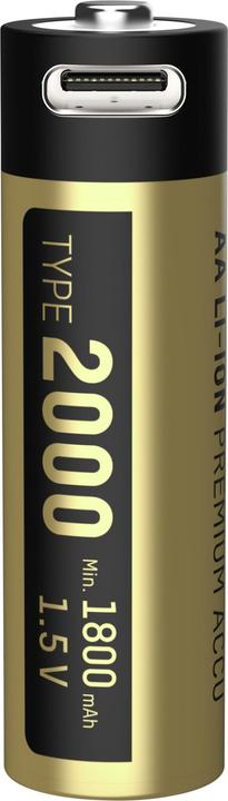Actual product image Ansmann 1312-0039 Mignon (AA) rechargeable lithium battery 1800 mAh 1.2 V 8 pcs. (8 pcs., AA, 1800 mAh)