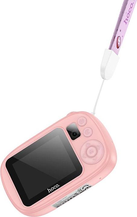 Actual product image Hoco Other Computer Accessory children camera with selfie function DV205 pink