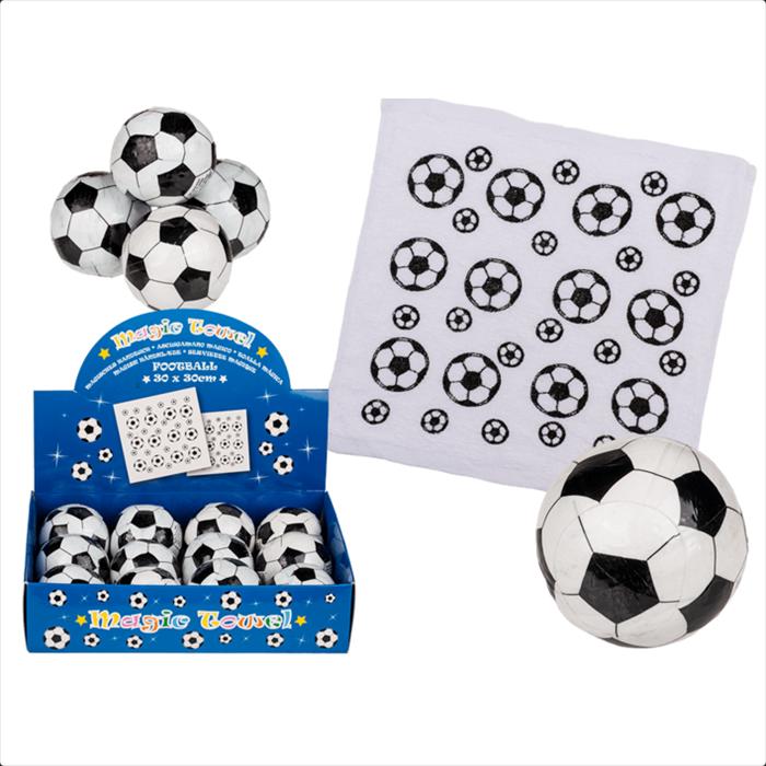 Actual product image Out of the blue Ootb - Magic cotton towel - Football (30 x 30 cm)