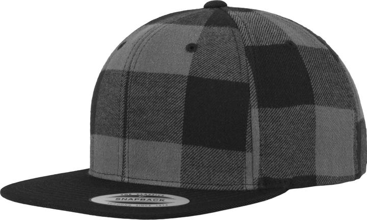 Produktbild Flexfit Checked Flanell Snapback (One Size)