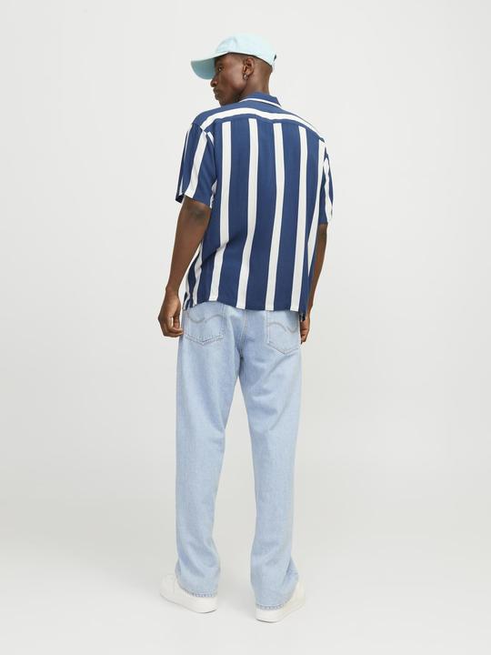 Produktbild Jack & Jones Jjjeff Resort Stripe Shirt Ss Relaxed (XL)