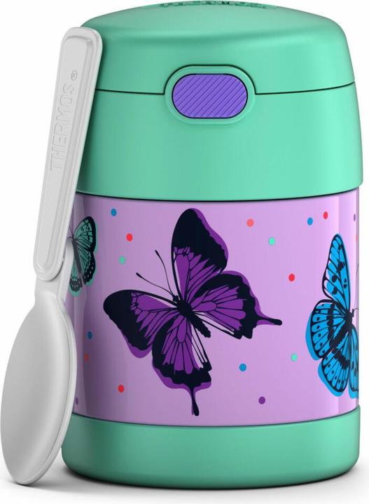 Produktbild Thermos Isolier-Speisegefäss FUNTAINER Food Jar Schmetterlinge, Fassungsvermögen: 0,3 L, doppelwandiger
