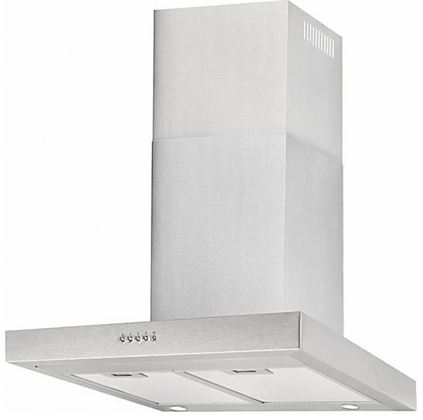 Image du produit Exquisit FKH-60-2 Fixé au mur Acier inoxydable ³/h D (Hotte murale)