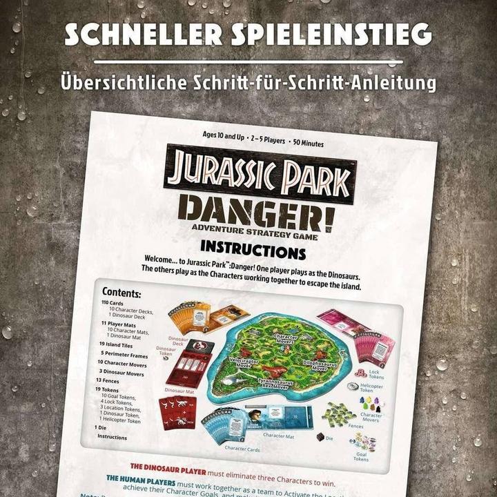 Produktbild Ravensburger Jurassic Park - Danger. (Deutsch, 2 - 5 Spieler)