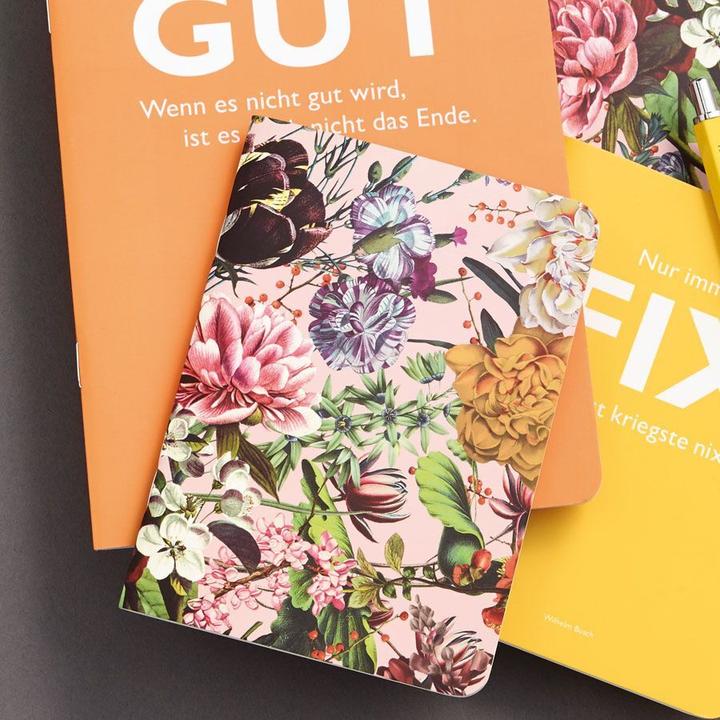 Produktbild Cedon Heft A6 BLUMENGRUSS (A6, Kariert)