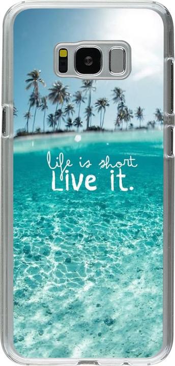 Actual product image PhoneLook Sleeve transparent Summer 18 24 (Samsung Galaxy S8+)