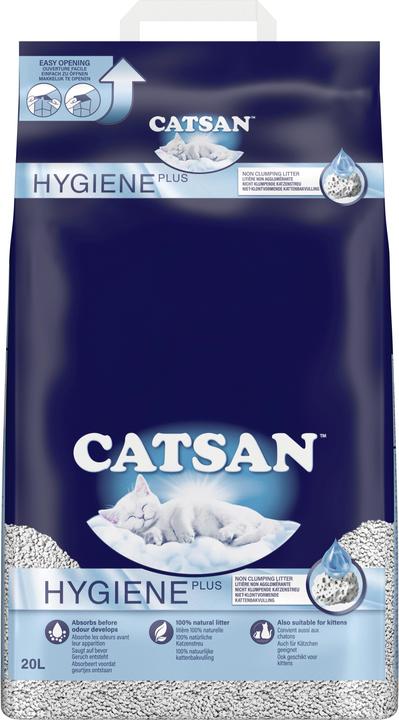 Catsan Hygiene Plus (Parfümiert, Neutralisierend, Nicht klumpend, 9.79 kg)