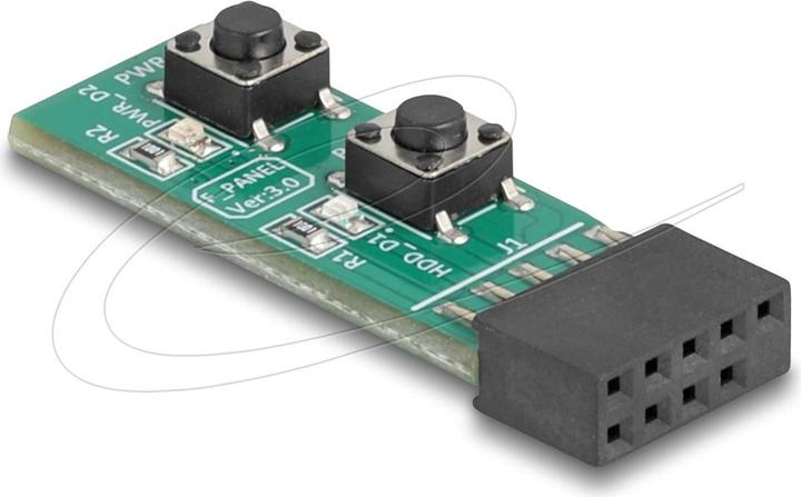 Delock Schalter mit Resettaste und Ein- / Austaste für PC-Ma