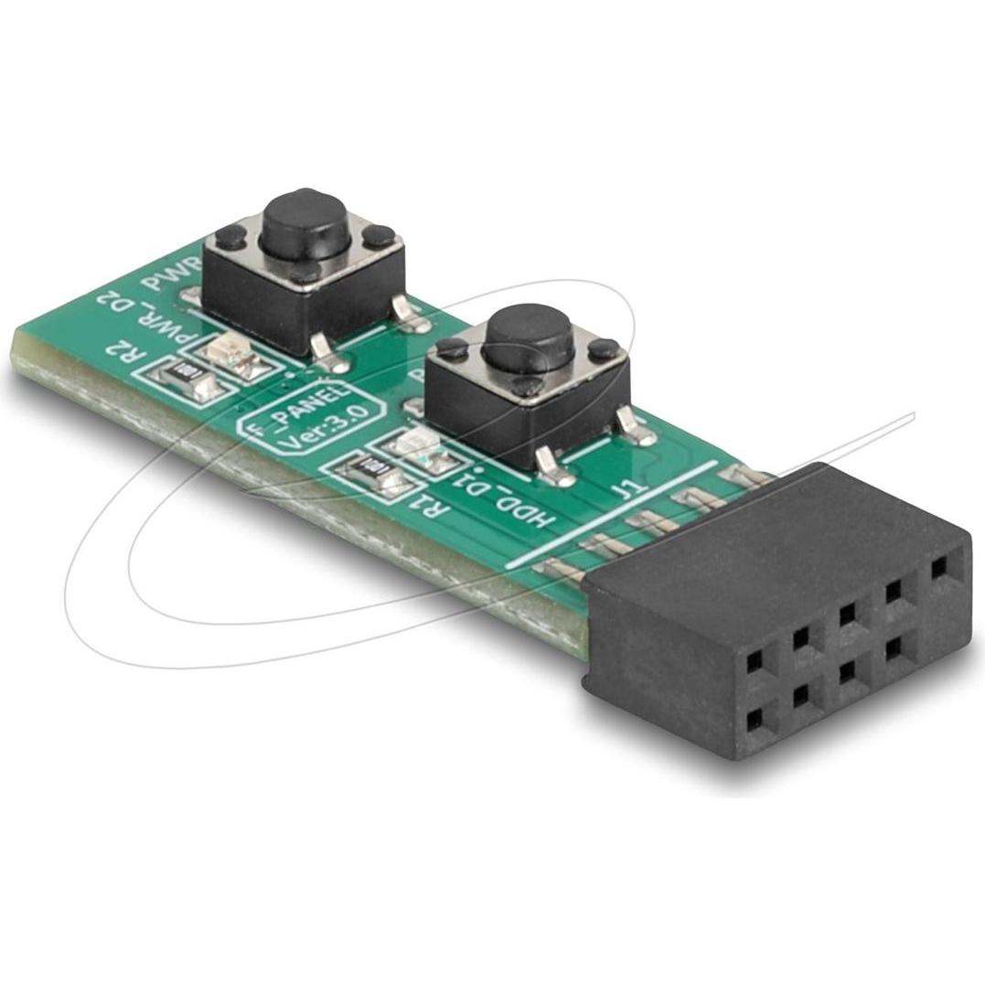 Delock Schalter mit Resettaste und Ein- / Austaste für PC-Ma (64356)