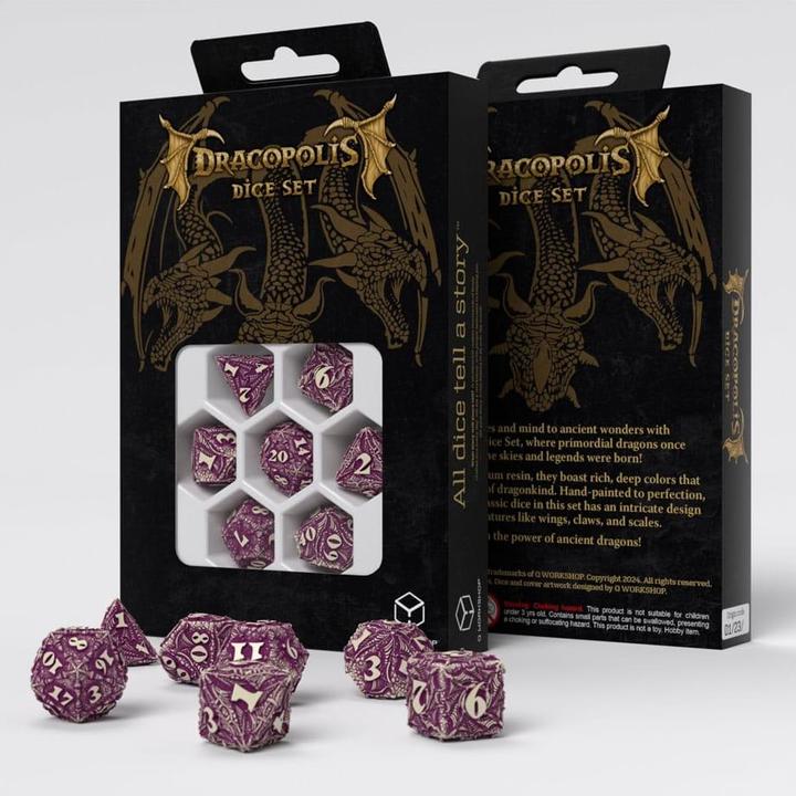 Image du produit Q Workshop Jeu de dés Dracopolis - The Yucatan Featherwing